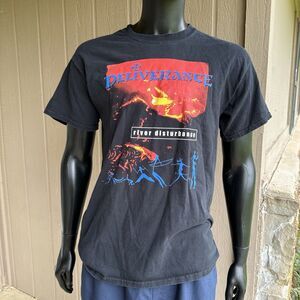 Gildan Deliverance River Disturbance Mens Shirt Size Large Band Tee‎